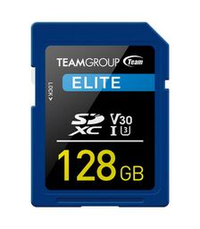 Team Group Elite SDXC UHS-I U3 - 09T-ELITESDXC-128GB