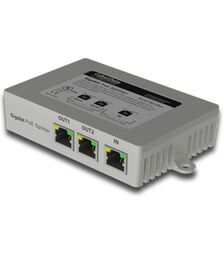 CyberData 2-Port  PoE Gigabit network connection switch-011187