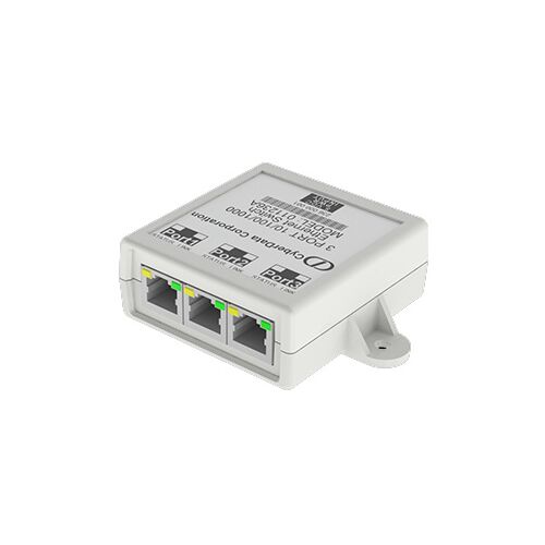 CyberData 3 Port Gigabit Ethernet PoE Switch - 11236